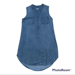 large Jean/Denim Tank Dress Merona